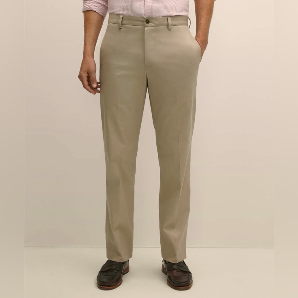 Brooks Brothers Milano Fit Stretch Cotton Advantage Chino®Pants Size 36/32.